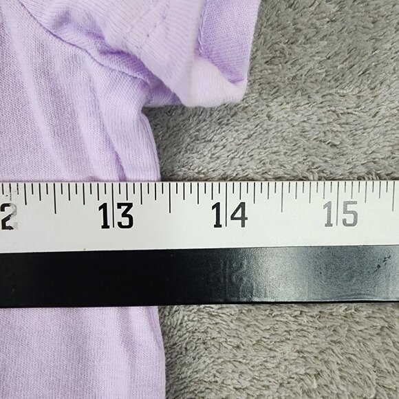 Girls Purple “Growing Every Day” Short Sleeve Shirt Cat & Jack Size S (6-6x) - Picture 7 of 8